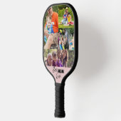 MOMエバ最高のー写真テンプレート赤面ピンク ピックルボールラケット (左)