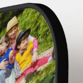 MOMエバ最高のー写真テンプレート赤面ピンク ピックルボールラケット (左詳細)