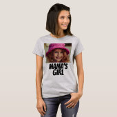 MOMカスタムのTシャツ – 子供の写真を追加 Tシャツ (正面フル)