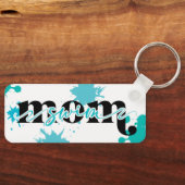 Momキーチェーンを泳ぐ キーホルダー (正面)