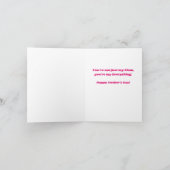 MOMジョブカスタマイズ可能な文字母の日 カード (内部)