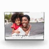 Momスクリプトオーバーレイ | We Love You フォトブロック (正面)