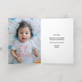 Momスクリプ最高のトへ | Photo Happy Mother's Day 箔シーズンカード (内側レイダウン)