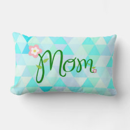 Momタイポグラフィ印刷装飾用クッション ランバークッション