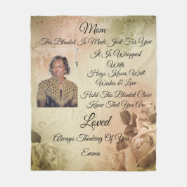 Momパーソナライズフリースブランケット フリースブランケット