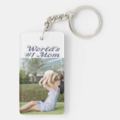 Momフォトグレー文字 キーホルダー (裏面)