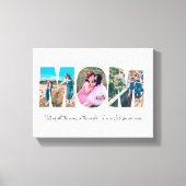 Momフォトコラージキャンバス キャンバスプリント (正面)