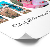 Momフォトコラージュのポスター ポスター (角)