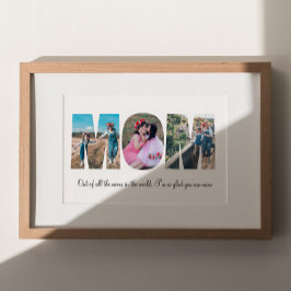 Momフォトコラージュのポスター ポスター