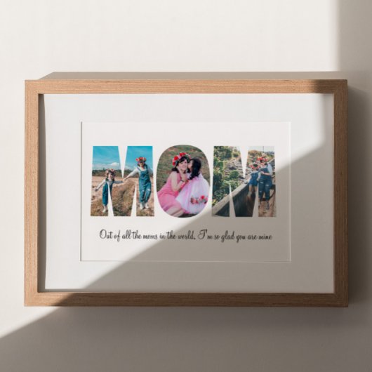 Momフォトコラージュのポスター ポスター