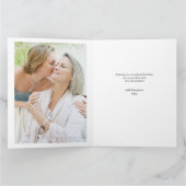 Momフォトコラージュ31写真ハッピーバースデーカード カード (内部)