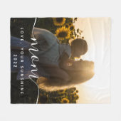 Momフォトフリースブランケット フリースブランケット (正面(横))