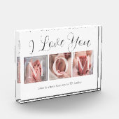 Momフォトブロック生まれたばかりののギフト フォトブロック (左)