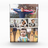 Momフォトブロック用の5つの画像コラージュ フォトブロック (正面)