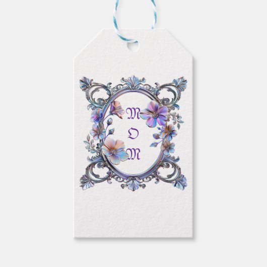 Momフローラフレーム ギフトタグ (正面)