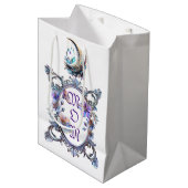 Momフローラフレーム ミディアムペーパーバッグ (正面アングル)