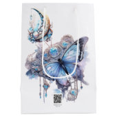 Momフローラフレーム ミディアムペーパーバッグ (裏面)