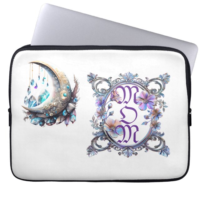 Momフローラフレーム ラップトップスリーブ (正面)