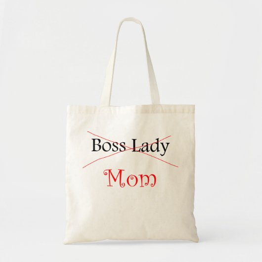 Momボスの女性 トートバッグ (正面)