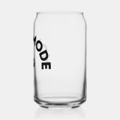 Momモードガラスとポープリントデザイン ガラス缶 (左)