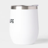 #MOMライフ11OZステムレス絶縁ワインタンブラー (左面)