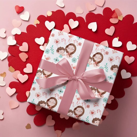 Momラッピング紙フラットシートセット3 ラッピングペーパーシート