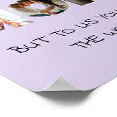 MOM写真パーソナライズされたコラージュのギフトプリント ポスター (角)