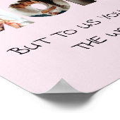 MOM写真パーソナライズされたコラージュのギフトプリント ポスター (角)