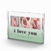 Mom写真パーソナライズされたブロックのギフト フォトブロック (右)
