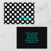 Mom名刺 コーリングカード (正面/裏面)