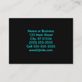 Mom名刺 コーリングカード (裏面)