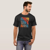 MOM妻ナース Tシャツ (正面フル)