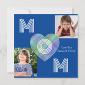 MOM子どもカスタムの写真ブルーマザーズの日 (正面)