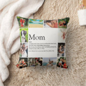 MOM定義引用文12フォトコラージュ クッション (ブランケット)