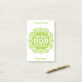 MOM最高のの名前をカスタムするとカラーのポストイットに関する注意事項 ポストイット (デスク上)