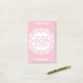 MOM最高のの名前をカスタムするとカラーのポストイットに関する注意事項 ポストイット (デスク上)