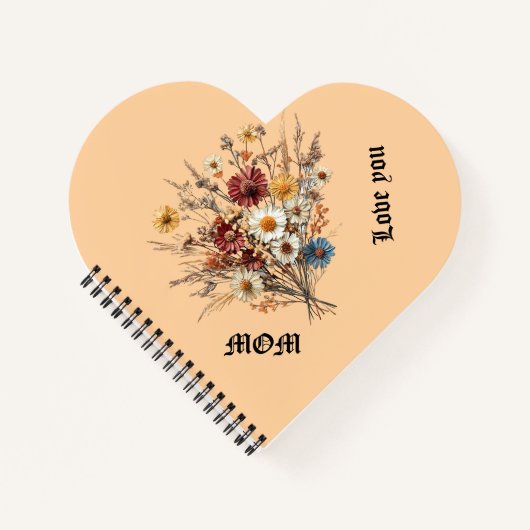 Mom用スパイラルノートブック ノートブック (正面)