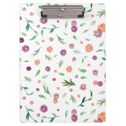Mom用フローラクリップボード | Officeギフト クリップボード (正面)