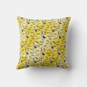 Mom装飾用クッション16"x16"の呼び出し クッション (裏面)