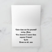 Mom誕生日フォトコラージュインスタグラムテンプレート カード (内部)