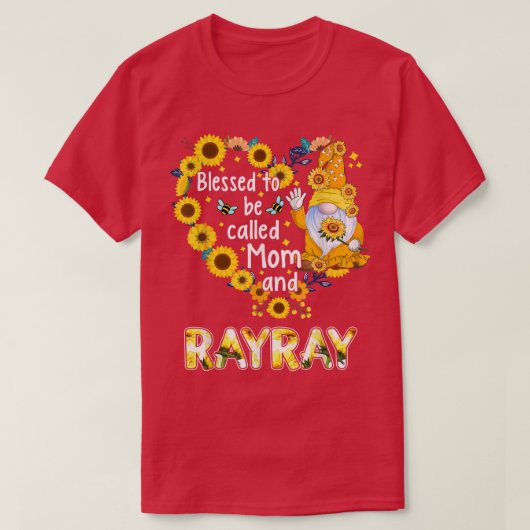Mom賛美とRayRay秋格言Sunと呼ばれる Tシャツ (デザイン正面)
