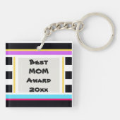 MOM賞最高の20xxキュートモダン キーホルダー (裏面)
