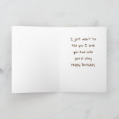 **MOM**お子様の誕生日上 カード (内部)