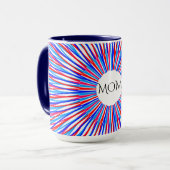 "MOM"コーヒーまたは紅茶2トンのマグカップ。 マグカップ (正面左)