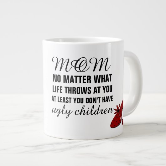 mOM – ジャンボマグカップ ジャンボコーヒーマグカップ (正面右)