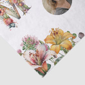 MOM パーソナライズされた Mothers Day花写真 薄葉紙 (詳細)