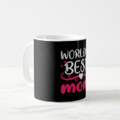 Mom – 世界の最高のMom コーヒーマグカップ (正面左)