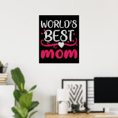 Mom – 世界の最高のMom ポスター (ホームオフィス)