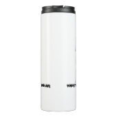 MOM – 価値のある衣服 タンブラー (裏面)