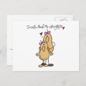 Mom – 娘のTシャツとギフトについて ポストカード (正面/裏面)